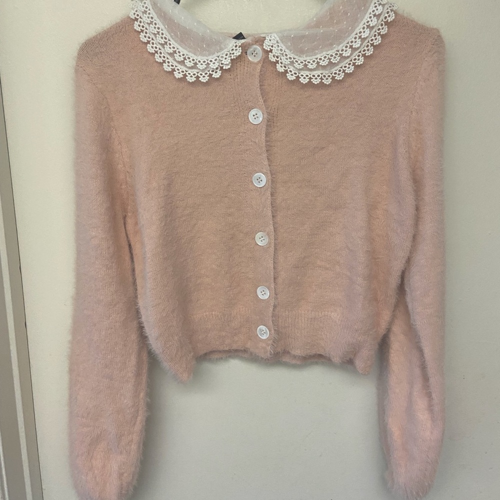 Dusty Pale Pink Cardigan